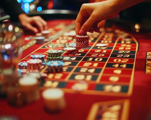 Bingo hall interface on superligatoto login showing active card and number draw